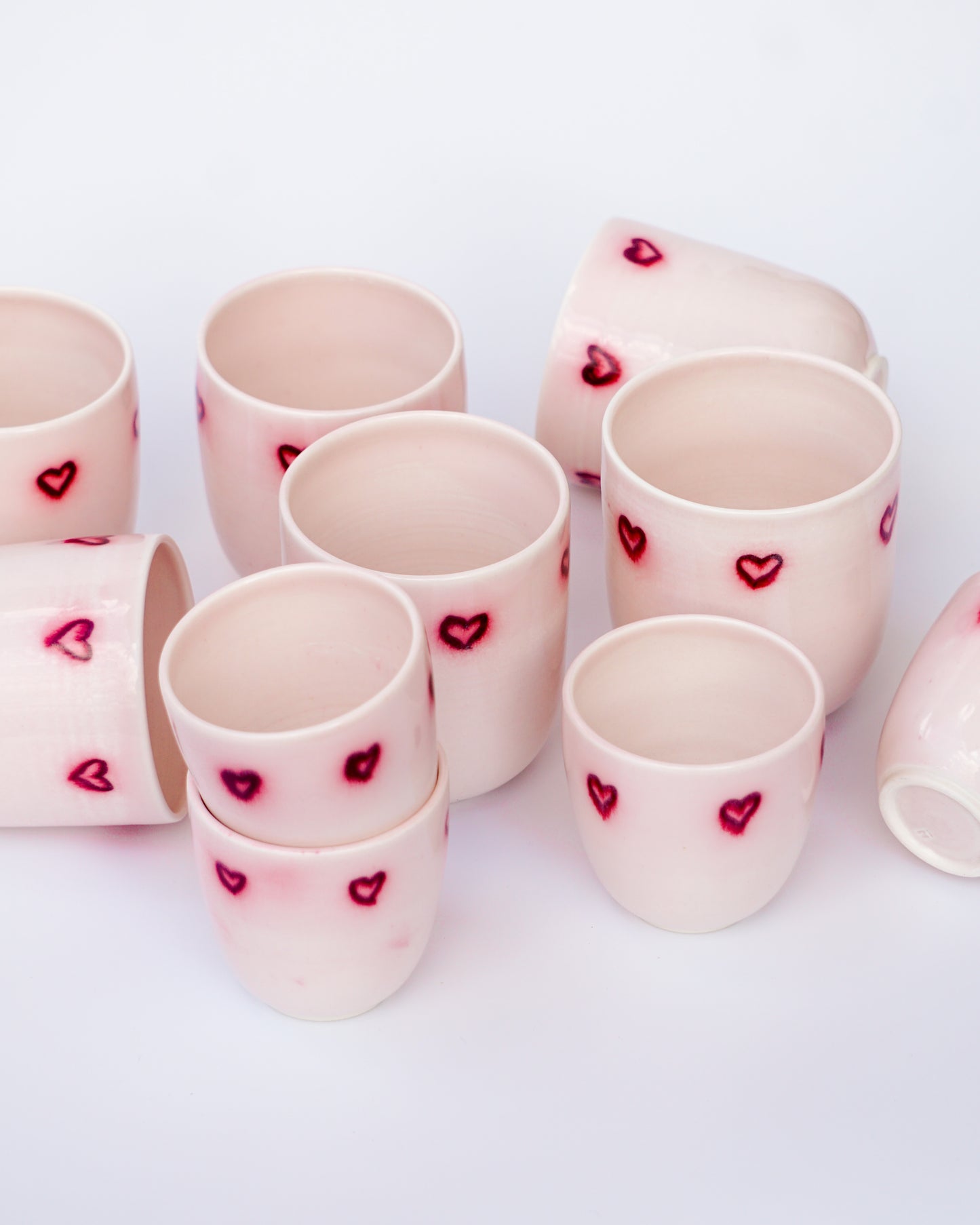 Glowing Hearts - Valentines Cup