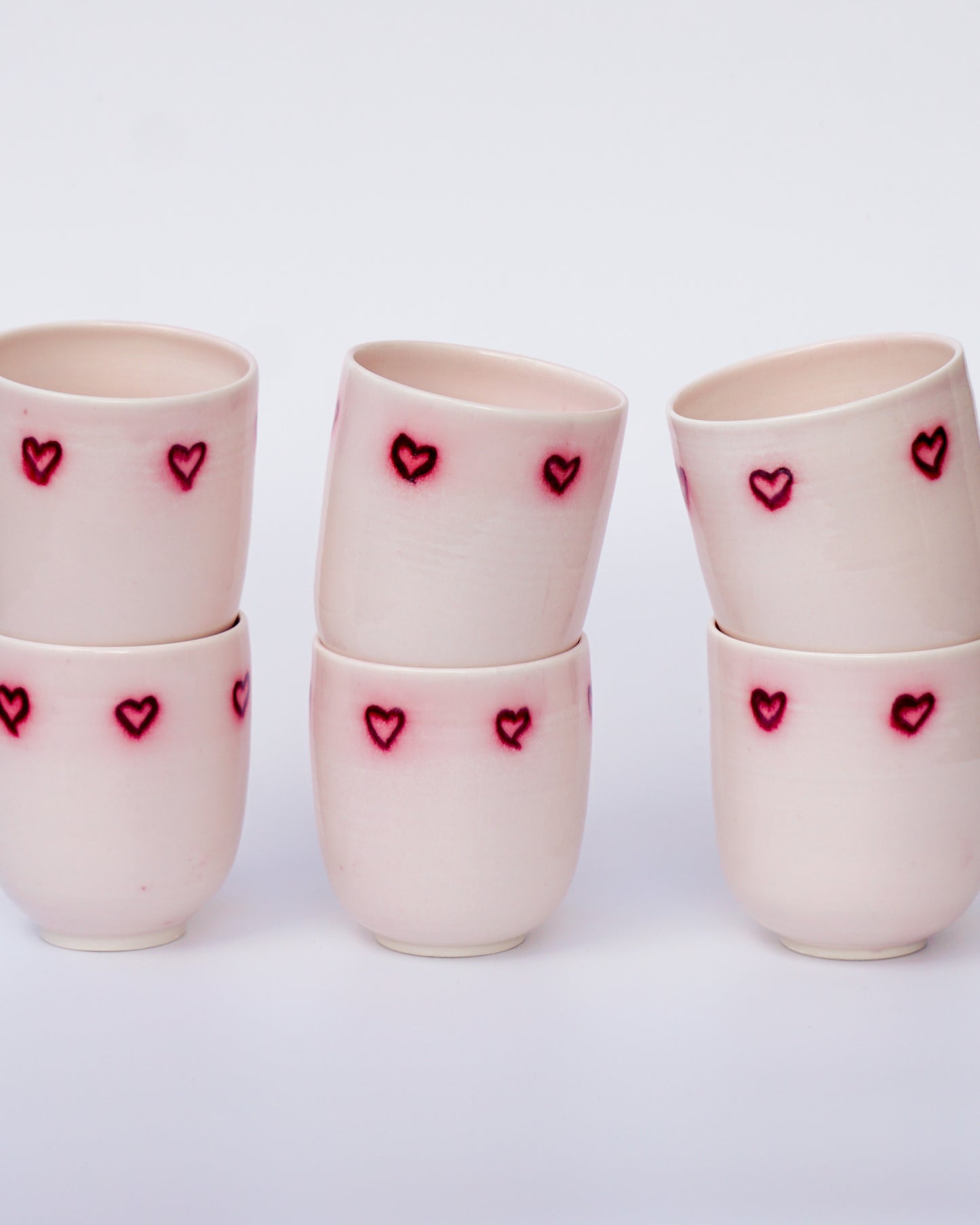 Glowing Hearts - Valentines Cup