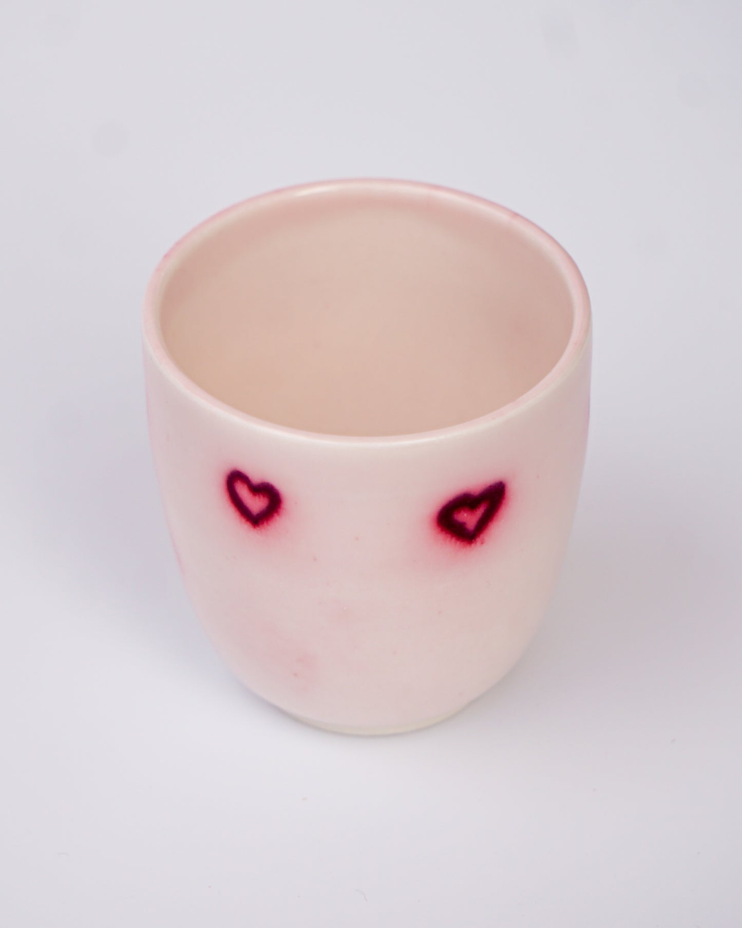 Glowing Hearts - Valentines Espresso Cup