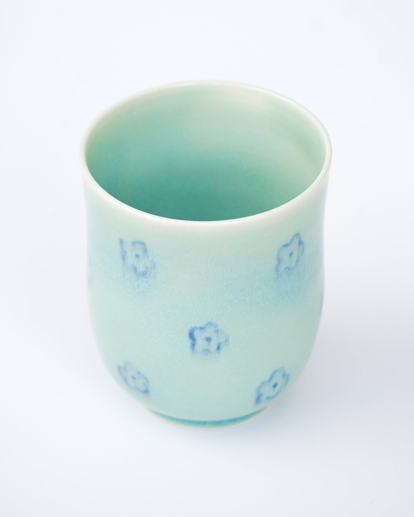 Floral Blue - Cup