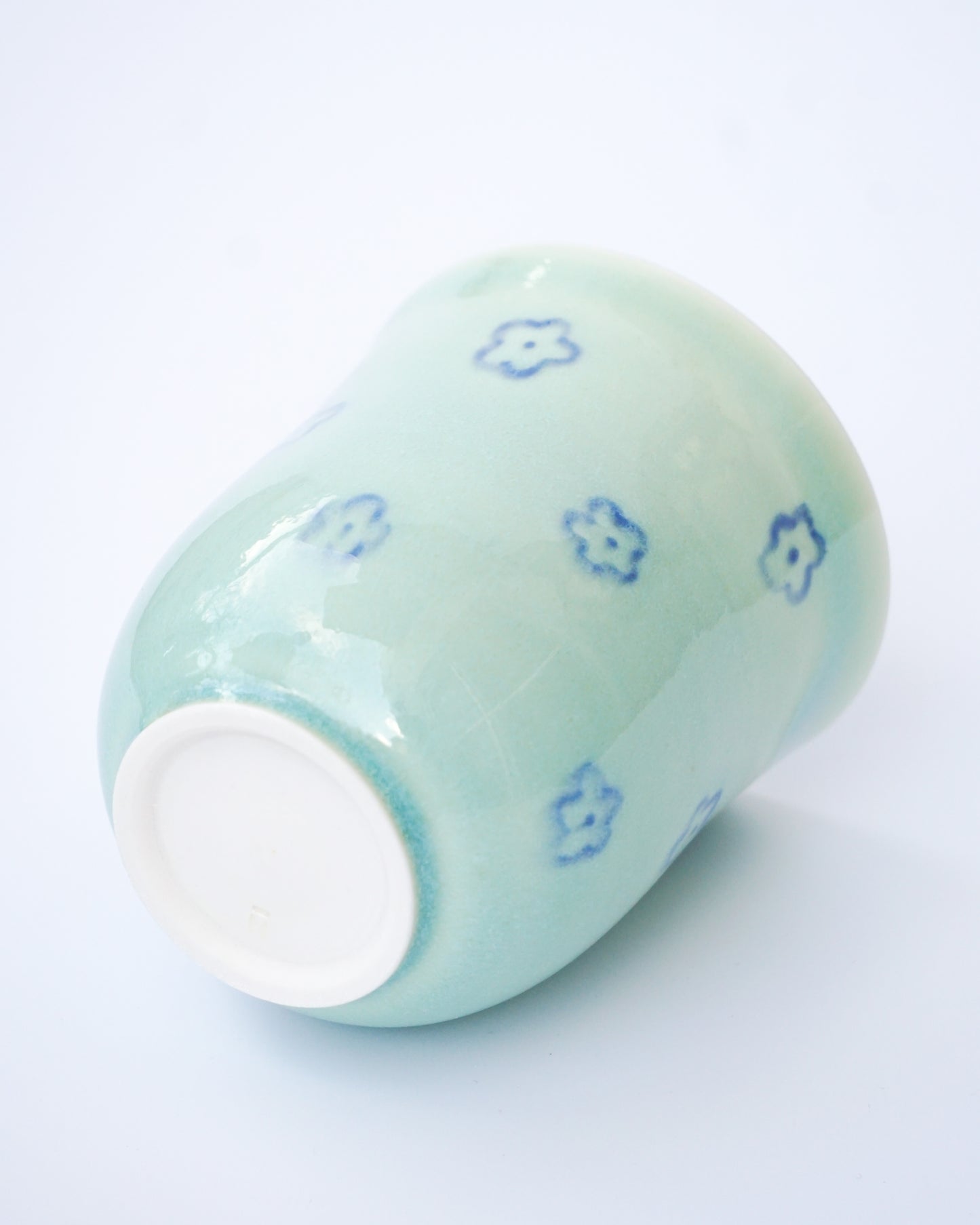 Floral Blue - Cup