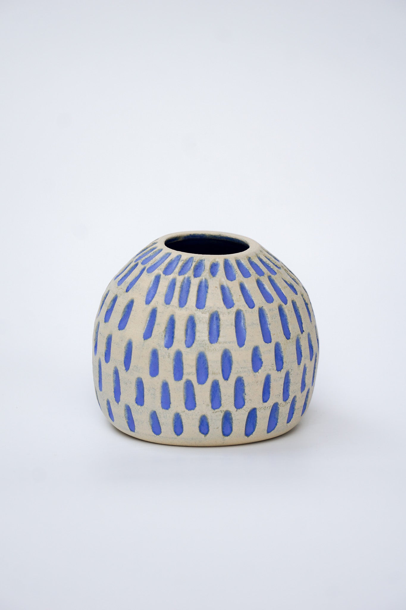 Crazy blue - Small Vase